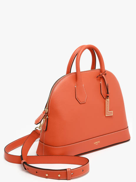 Handbag Belleville Leather Lancel Orange belleville A13736 other view 2