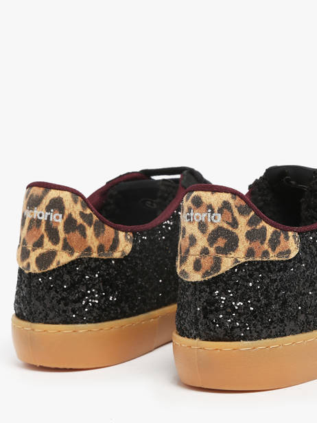 Sneakers Berlin In Leather Victoria Black women 1126223 other view 3
