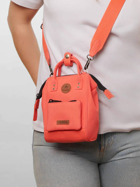 Nano Bag Crossbody 1 Compartment Cabaia Red adventurer NANOBAG other view 1