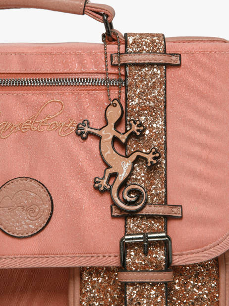 Sac à Dos 1 Compartiment Cameleon Rose vintage fantasy SD25 vue secondaire 5