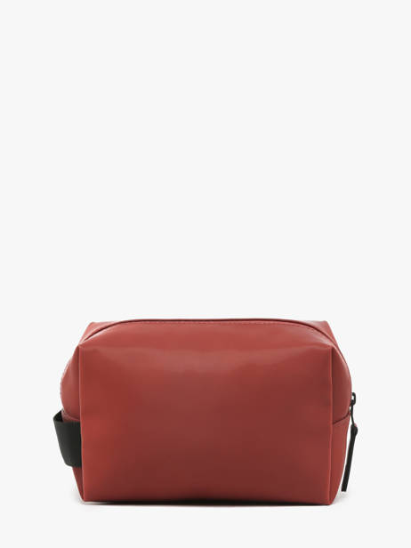Trousse De Toilette Boston Rains Rouge travel 15580 vue secondaire 2