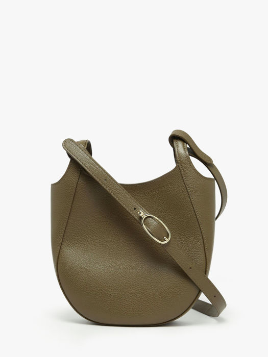 Longchamp Le foulonné Sacs porté travers Vert