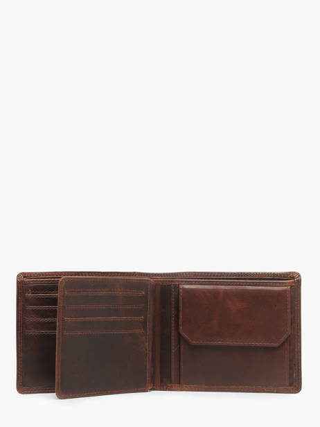 Checkholder With Card Holder Leather Maverick Brown the original MAVTO005 other view 2