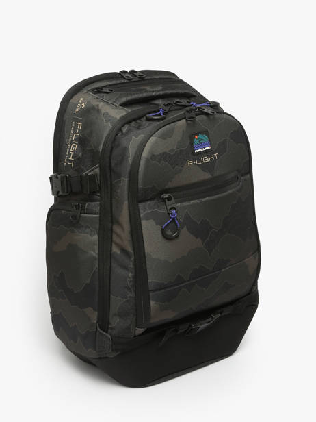 2-compartment Backpack Rip curl Black camo 16MMBA other view 2