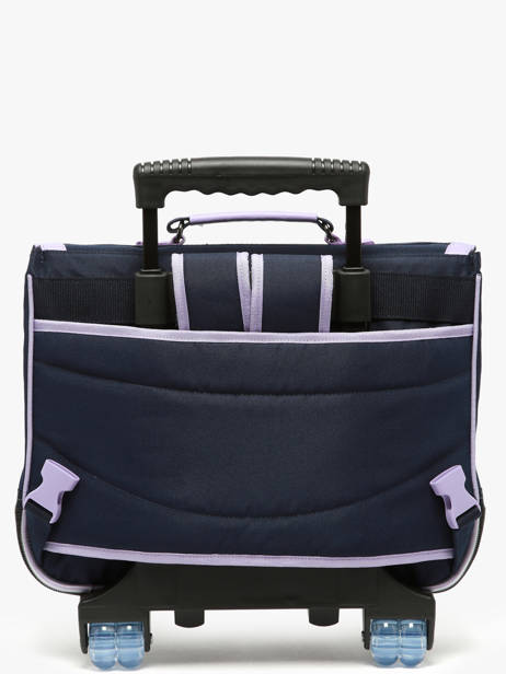 Wheeled Satchel Tann's Blue les fantaisies f 47274 other view 5