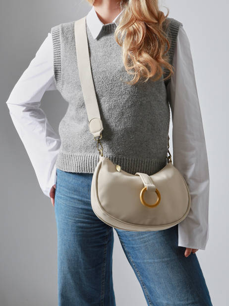 Shoulder Bag Crocus Woomen Beige crocus WCRO29 other view 1