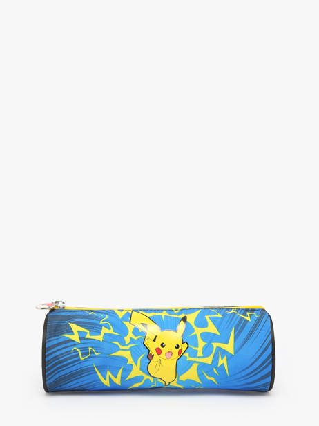 1 Compartment Pouch Pokemon Blue pikachu eclair 25IK207P
