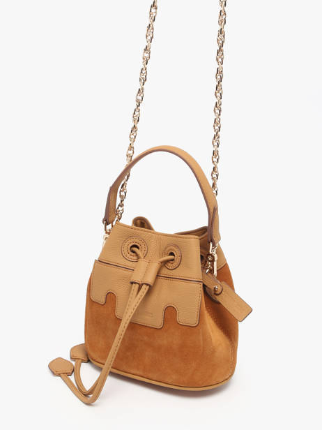 Shoulder Bag La Suite Leather Paul marius Orange la suite CAPUXSUI other view 1