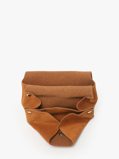 Coin Purse La Suite Leather Paul marius Orange la suite GUSTASUI other view 1