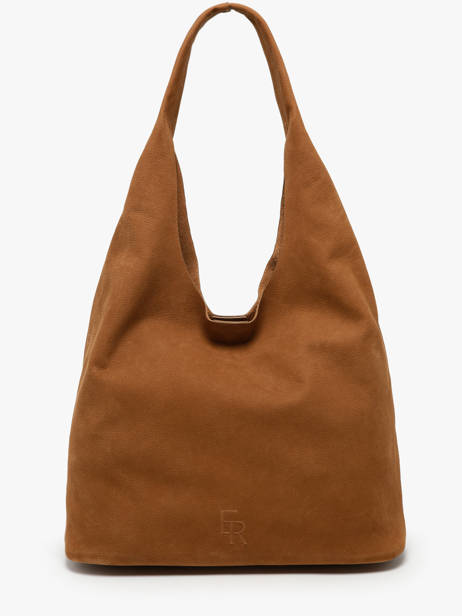 Hobo L Cavalier Nubuck Leather Etrier Brown cavalier nubuck ECAN154L