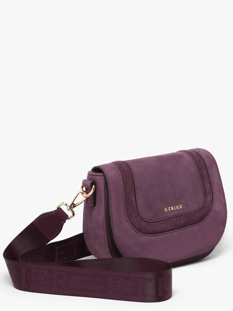 Crossbody Bag S Lasso Leather Etrier Violet lasso ELAS152S other view 2