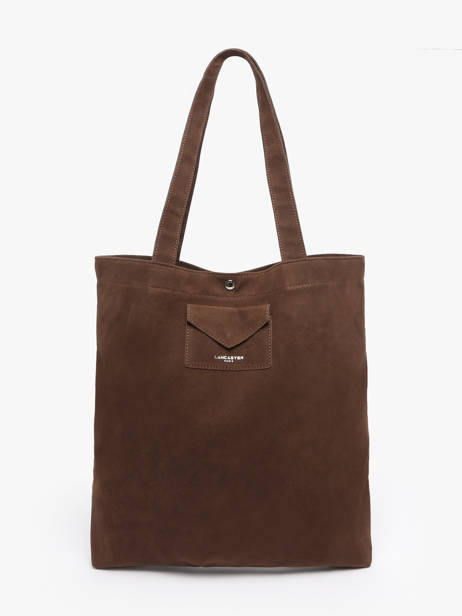 Shoulder Bag Suedine Kba Lancaster Brown suedine kba 61