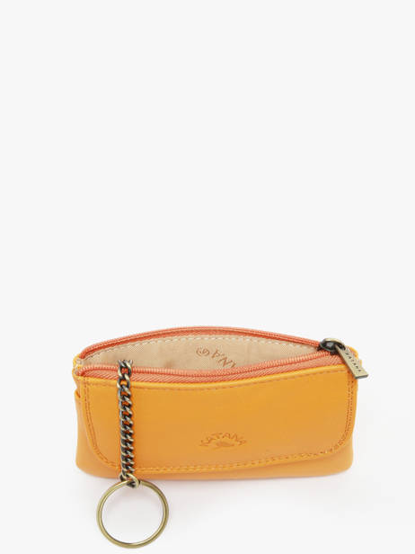 Coin Purse Marina Leather Katana Yellow marina 753120 other view 1