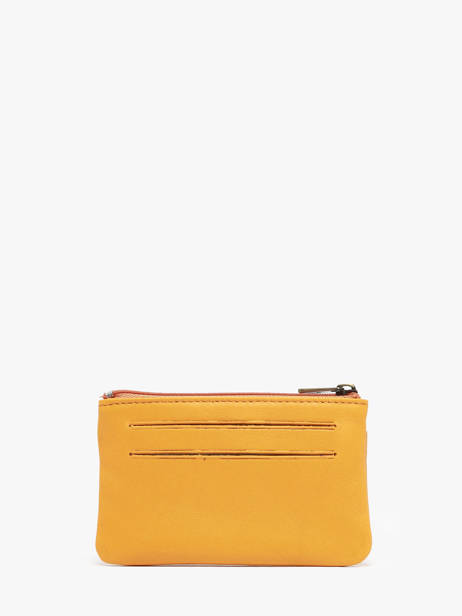 Coin Purse Marina Leather Katana Yellow marina 753120 other view 2