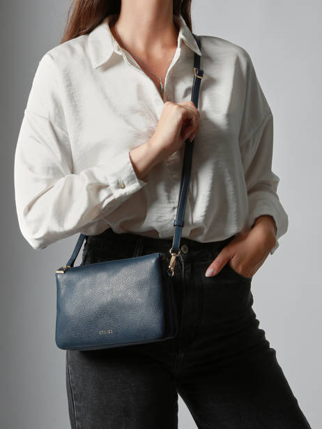 Leather Tradition Crossbody Bag Etrier Blue tradition ETRA0143 other view 1