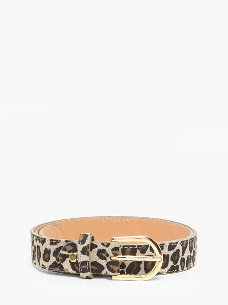 Belt Milano Multicolor velvet leopardo VL25067