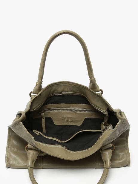 Top Handle Cow Leather Basilic pepper Green cow BCOW22 other view 3