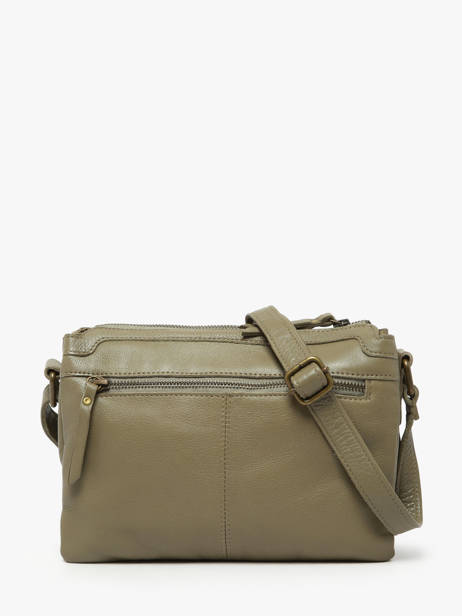 Sac Bandoulière Cow Cuir Basilic pepper Vert cow BCOW83 vue secondaire 4