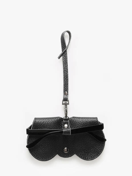 Sunglass Case Caviar Leather Milano Black caviar CA25069 other view 3