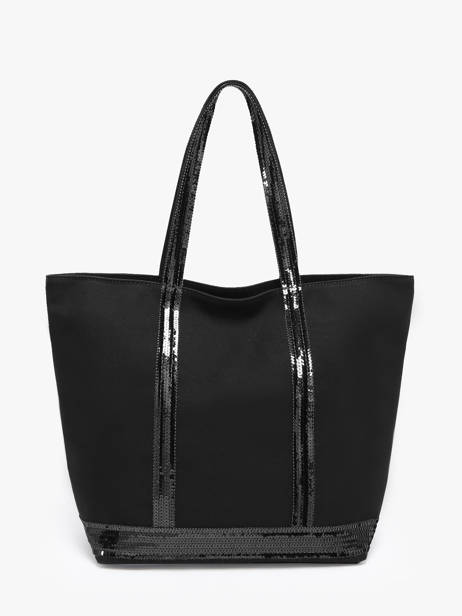 Satchel Cabas Cotton Vanessa bruno Black cabas 1V40378