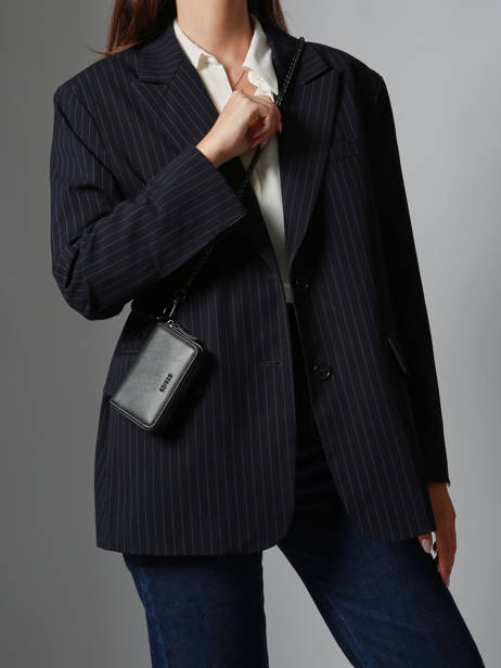 Coin Purse Leather Oxer Etrier Black oxer EOXE096M other view 1