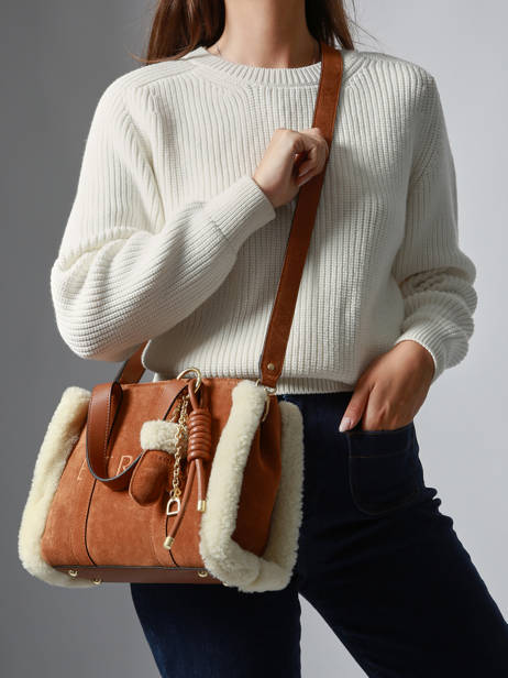 Crossbody Bag Alpin Leather Etrier Beige alpin EALP140S other view 2