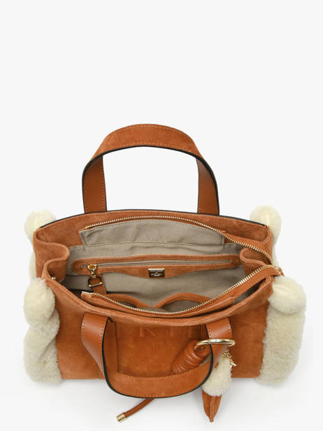 Crossbody Bag Alpin Leather Etrier Beige alpin EALP140S other view 4