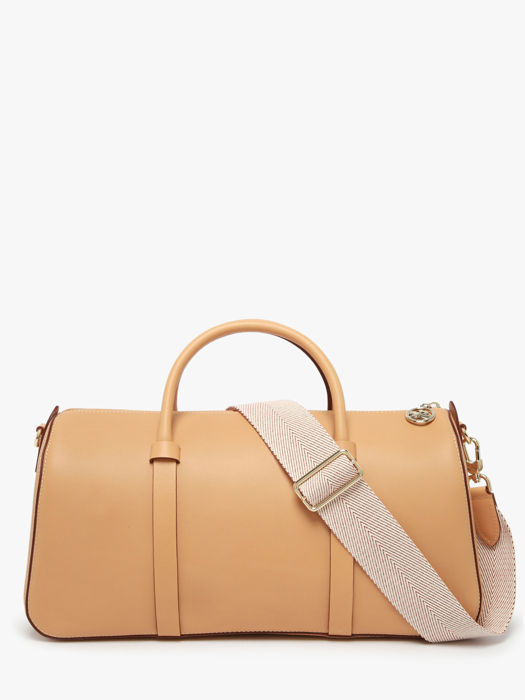 Longchamp Daylong chevron Sacs porté main Marron