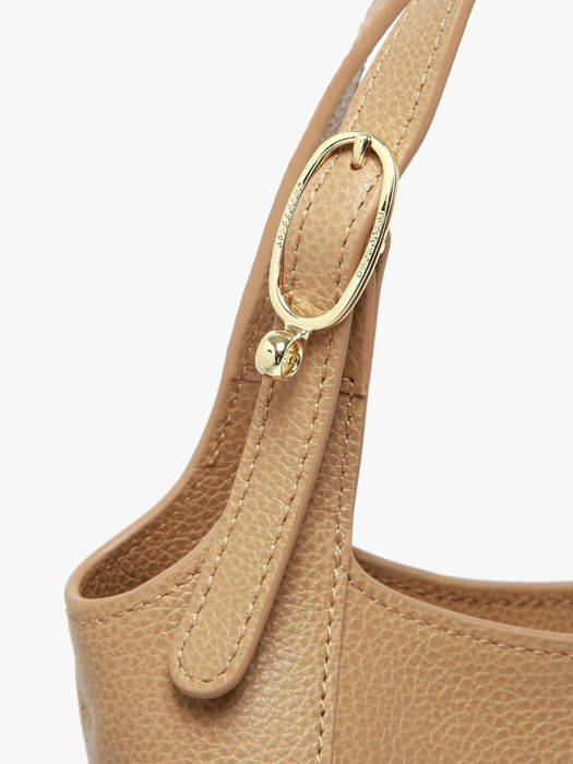 Longchamp Le foulonné Handbag Beige