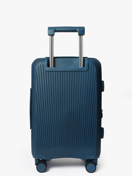 Expandable Cabin Luggage Elite Blue fjord E4721 other view 4