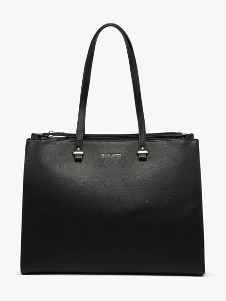 Sac Porté épaule A4 Saffiano David jones Noir saffiano 4N