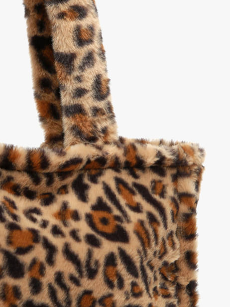 Sac Porté épaule A4 Fur David jones Beige fur CM7878 vue secondaire 2