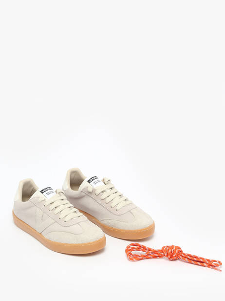 Sneakers Berlin In Leather Victoria Beige women 1126229 other view 2
