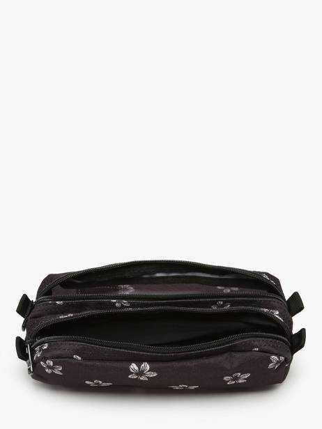 2-compartment Pouch Roxy Black back to school RJAA4392 other view 1