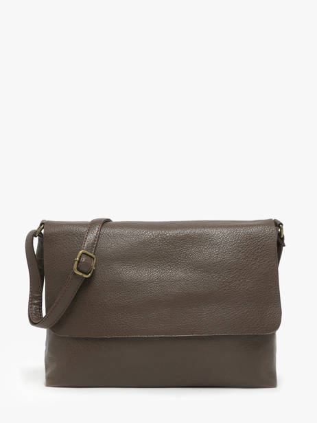 Shoulder Bag Soft Mandoline Brown soft MD5231