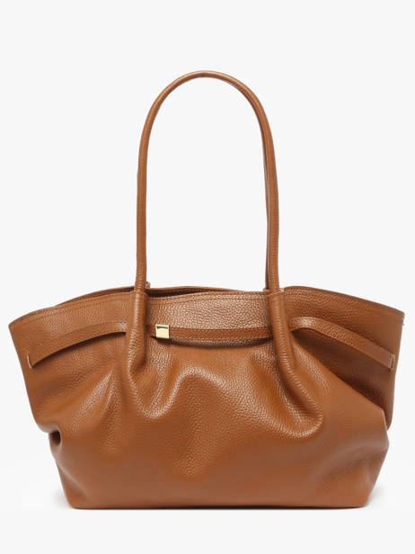 Shoulder Bag Caviar Leather Milano Brown caviar CA25062