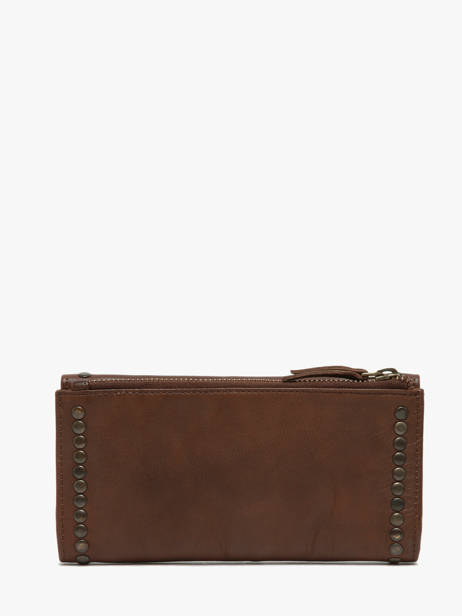 Leather Heritage Wallet Biba Brown heritage POR4L other view 2