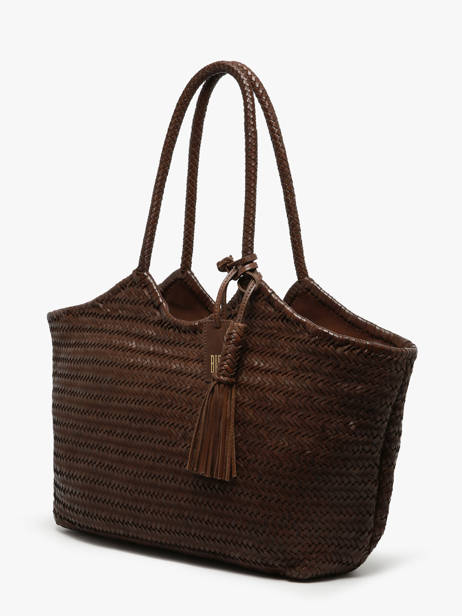 Sac Porté épaule Heritage Biba Marron heritage PER9L vue secondaire 2