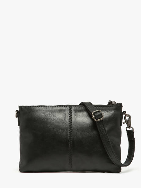 Sac Bandoulière Heritage Cuir Biba Noir heritage LEB16L vue secondaire 4