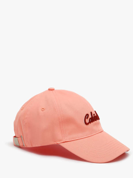 Cap Calvin klein jeans Orange accessoires 4K5044G other view 1
