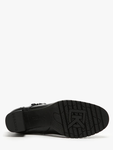 Heeled Boots Evie In Leather Dorking Black women D9163 other view 5