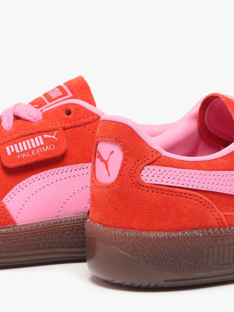 Sneakers En Cuir Puma Rouge women 39646372 vue secondaire 3