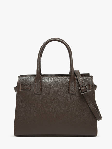 Handbag Caviar Leather Milano Brown caviar CA24063 other view 4