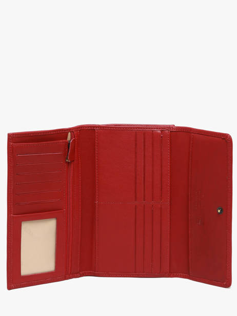 Porte-monnaie Cuir Katana Rouge marina 753080 vue secondaire 1