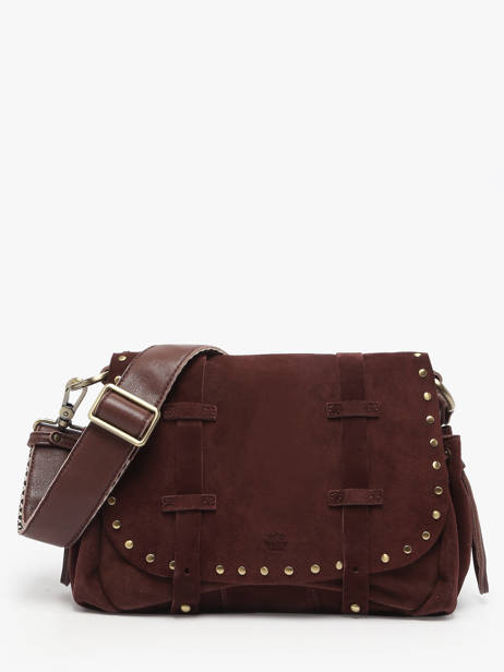 Crossbody Bag Vintage Leather Mila louise Beige vintage 3861VC