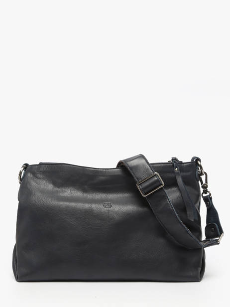 Shoulder Bag Vintage Leather Mila louise Blue vintage 3822VC other view 4