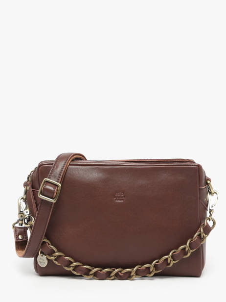 Shoulder Bag Vintage Leather Mila louise Beige vintage 23673LC