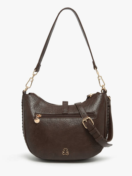 Sac Porté épaule Bride Lulu castagnette Marron bride ZAYDEN vue secondaire 4