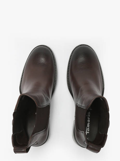 Heeled Boots In Leather Tamaris Brown women 45 other view 4