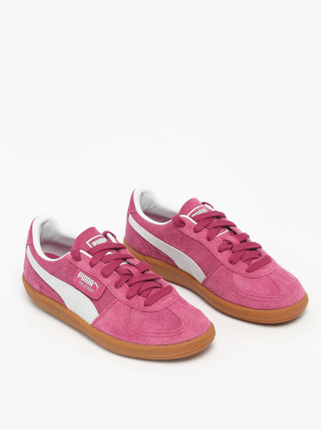 Sneakers In Leather Puma Pink women 39646372 other view 2